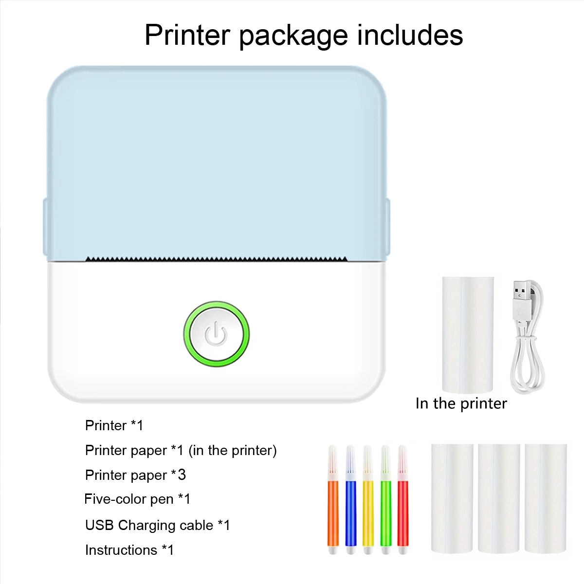 Mini Portable Printer